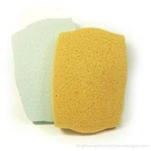 Kitchen washing printing compressed cellulose foam